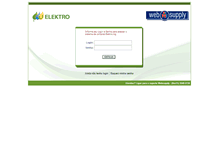 Tablet Screenshot of elektro1.websupply.com.br